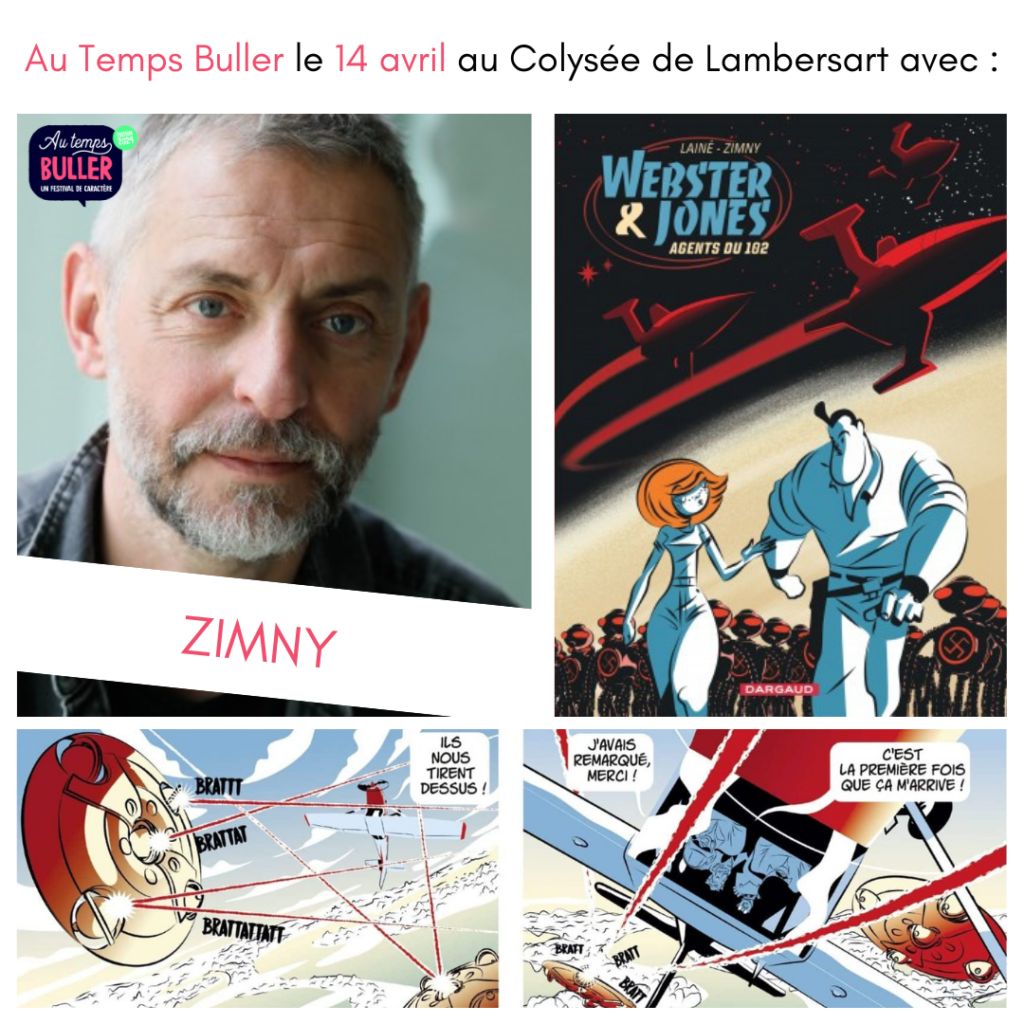 Zimny sera présent le 14 avril 2024 au Festival AU TEMPS BULLER - Lille (Lambersart) !